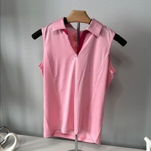 Sport Haley Pink Fitted Polo Shirt